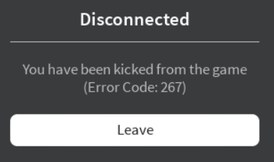 Kick Warning